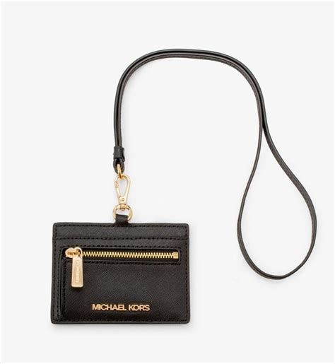 michael kors key lanyard|Michael Kors badge lanyard.